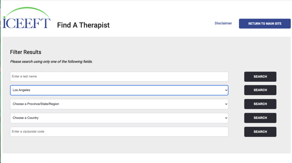 Find an EFT Therapist in Los Angeles